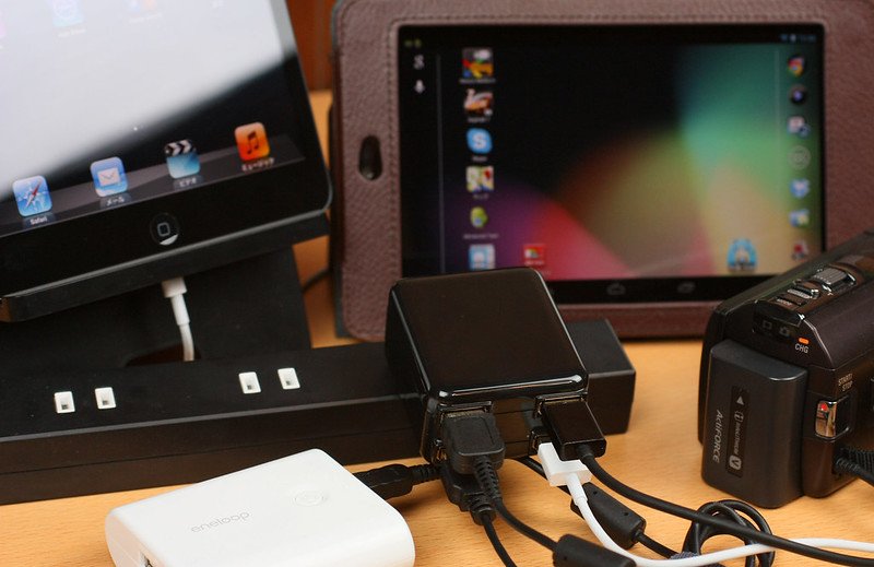 iPad Mini on charge