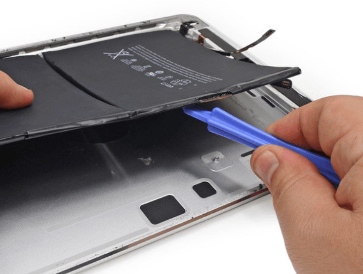 iPad is charging when dead