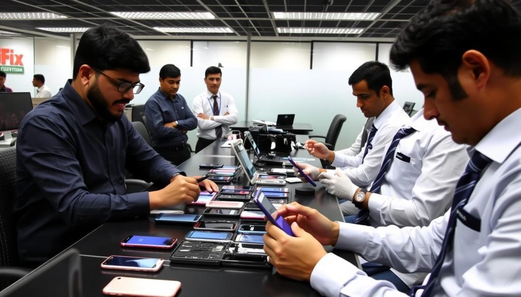 iFix India corporate iPhone repair service for businesses in Bangalore