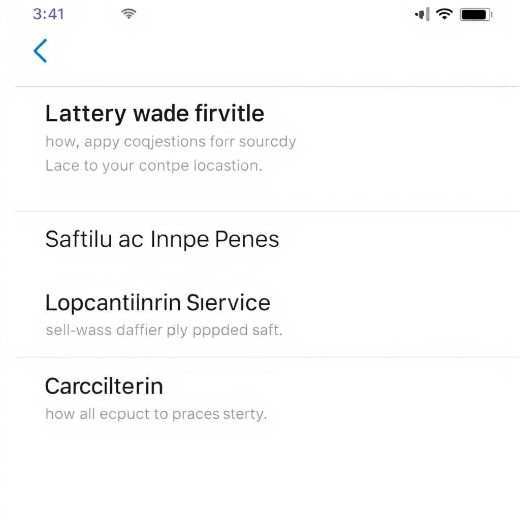 iPhone 11 settings screen showing battery optimization options