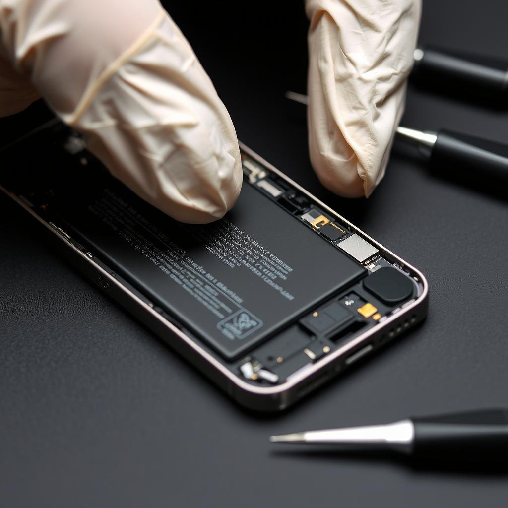 iPhone battery replacement service at iFix India Bangalore