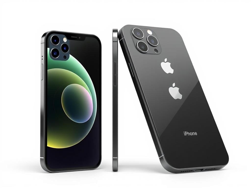 iPhone 17 Air concept showing ultra-thin 5.5mm profile compared to current models