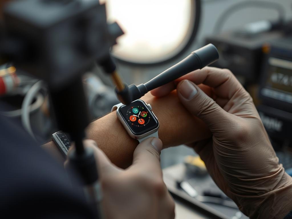 Quality testing of repaired Apple Watch in India Quality testing of repaired Apple Watch in India