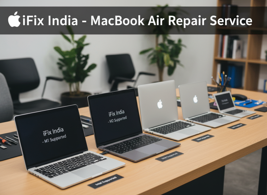 MacBook Air models supported for home repair service in Bangalore